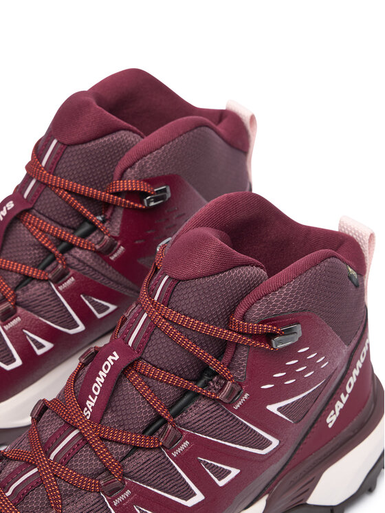 Salomon Трекінгові черевики Salomon X Ultra 360 Edge Mid GORE-TEX L49223400 Бордовий
