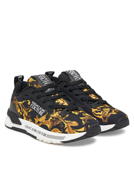 Versace Jeans Couture Снікерcи Versace Jeans Couture 79VA3SAA ZSC97 Чорний