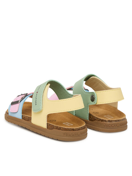 Tommy Hilfiger Σανδάλια Tommy Hilfiger T3A2-34307-0326 S Έγχρωμο