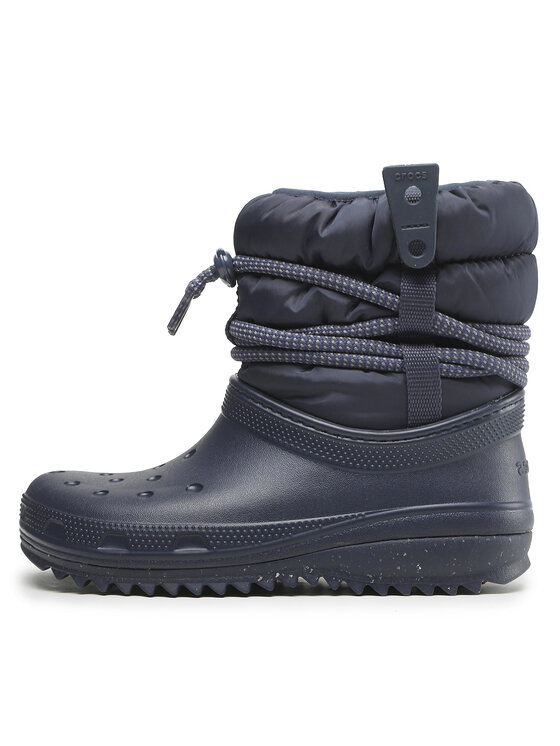 Crocs Снігоходи Crocs Classic Neo Puff Luxe Boot 207312 Cиній