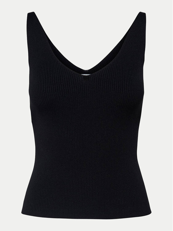 JDY JDY Top Nanna 15180497 Črna Slim Fit