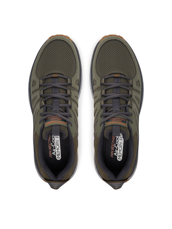 Skechers Trekingová obuv Skechers Switch Back-Venture Seeker 237686/GRMT Kaki