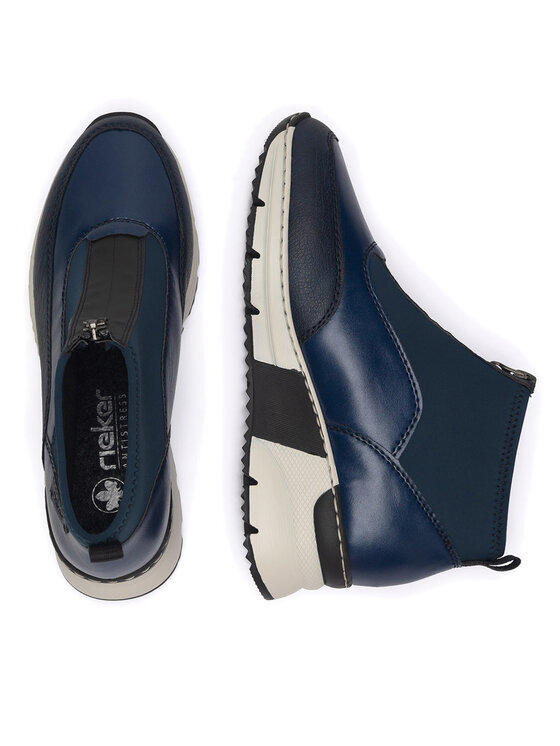 Rieker Členková obuv Rieker N6352-14 Modrá