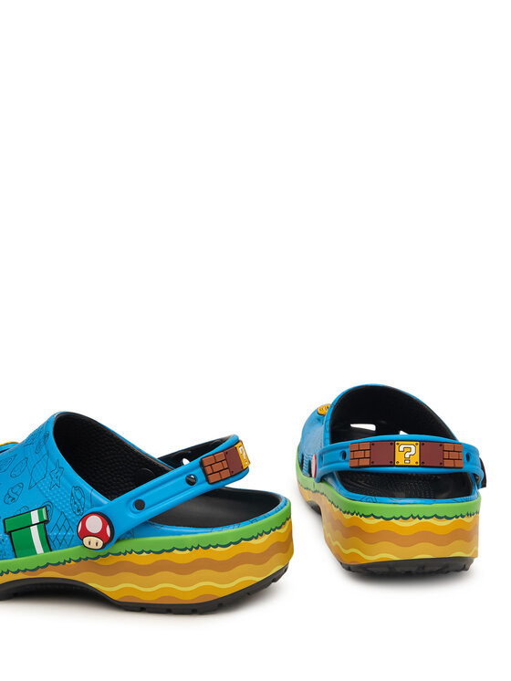 Crocs Шльопанці Crocs Super Mario Core Classic Clog 212138 Кольоровий