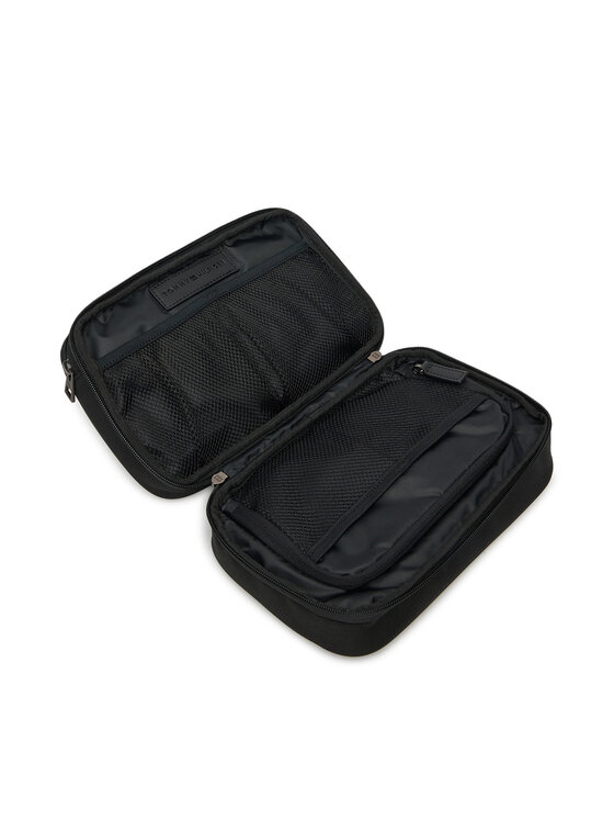 Tommy Hilfiger Kosmetyczka Tommy Hilfiger Travel Washbag AM0AM13526 Czarny