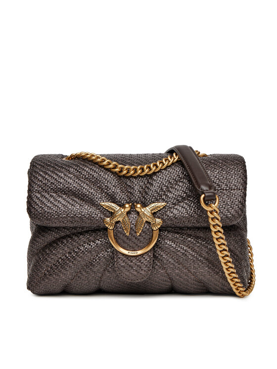PINKO Torbica PINKO Love Puff Classic Cl PE 25 PLTT 100038 A2C8 Smeđa