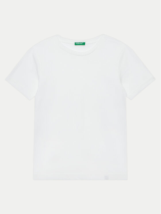 United Colors Of Benetton United Colors Of Benetton T-Shirt 3I1XC109W Λευκό Regular Fit