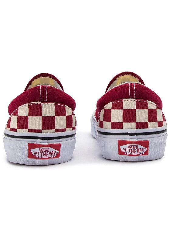 Vans Tenisówki Vans Classic Slip-On VN0A38F7VLW1 Bordowy
