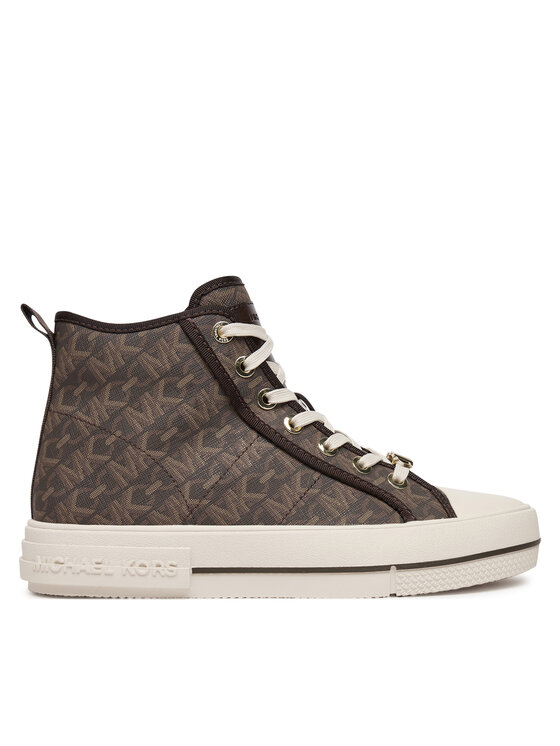 MICHAEL Michael Kors Кеди MICHAEL Michael Kors Evy High Top 43F4EYFE5B Коричневий