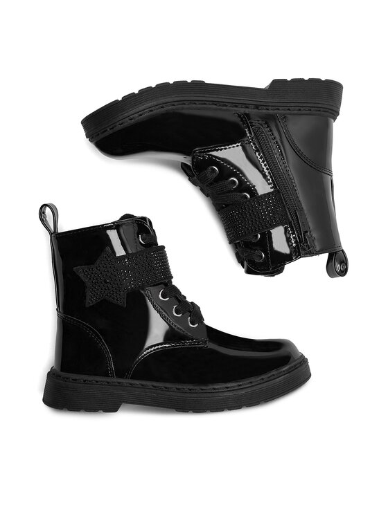 Nelli Blu Черевики Nelli Blu CM221215-8 Чорний