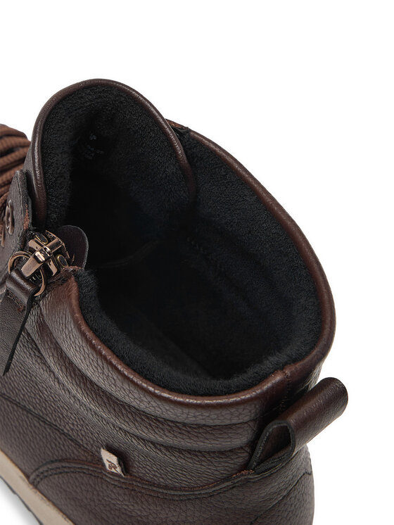 Rieker Sneakersy Rieker CEO-W0164-25 Tmavě hnědá