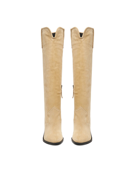 Badura Kovbojská obuv Badura EO-BRAYLE-01 Béžová