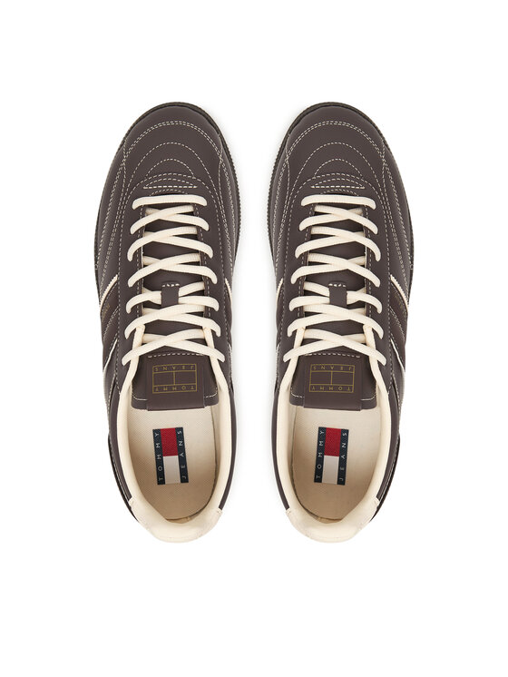 Tommy Jeans Sneakers Tommy Jeans The Greenwich Edge Stitching EM0EM01708 Marrone