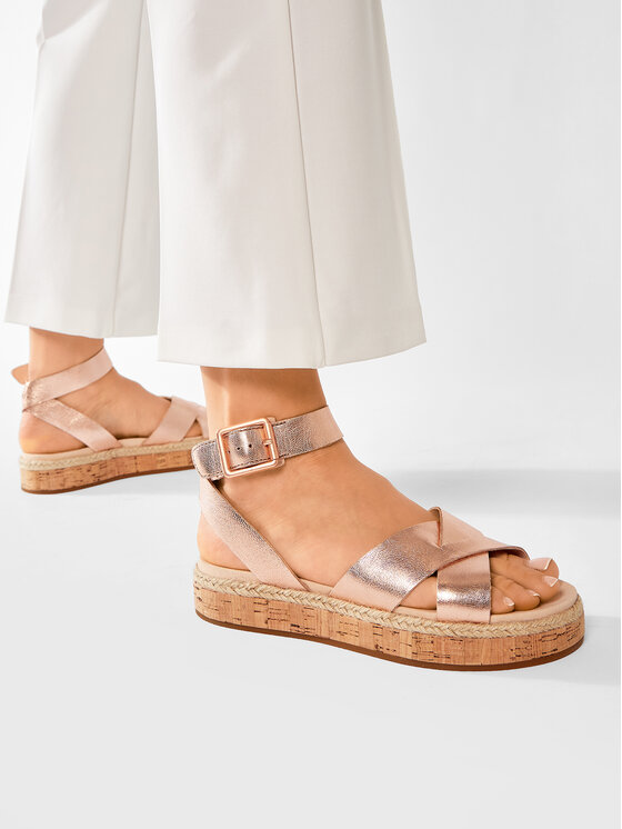 Clarks Еспадрильї Clarks Botanic Poppy 261475224 Рожевий