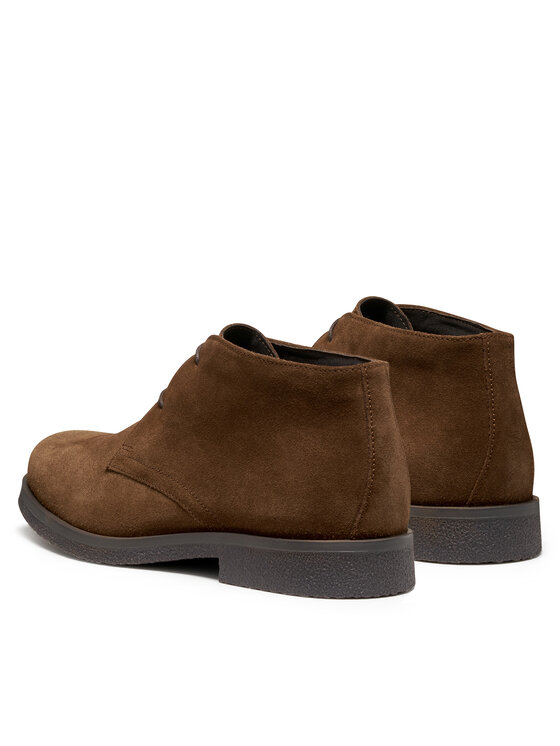 Geox Auliniai batai Geox Uomo Claudio U0458A 00022 C6001 Ruda
