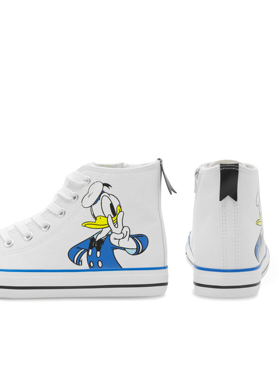 Donald Duck Modne superge Donald Duck CS-SS24-345DDON Bela