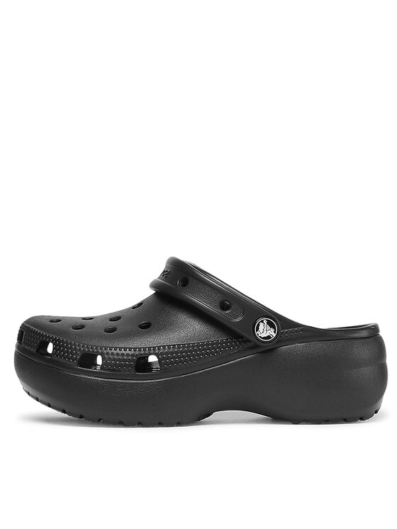 Crocs Шльопанці Crocs Classic Platform Clog 206750 Чорний