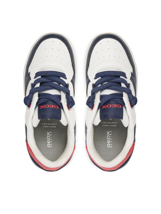 Geox Sneakersy Geox J Washiba Boy J45LQB 05411 C0899 S Biela