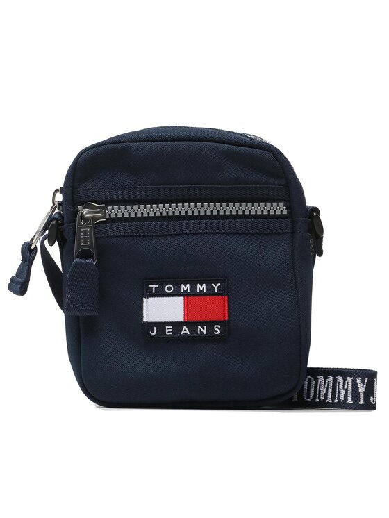 Tommy Jeans Somiņa Tommy Jeans Heritage Reporter AM0AM11159 Tumši zils
