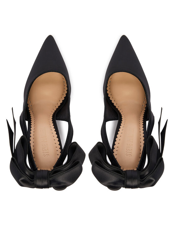 Steve Madden Pantofi cu toc subțire Steve Madden Teacup 11004931 Negru