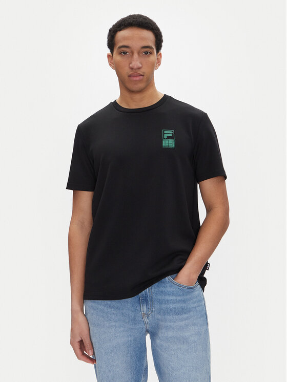 Fila Fila T-shirt Lennik FAM0883 Nero Regular Fit