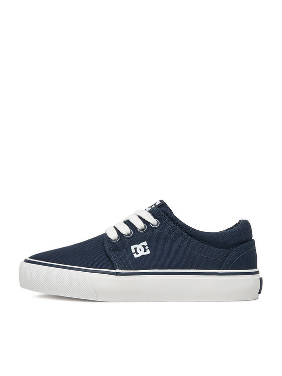 DC Shoes Tenisówki DC Shoes CEOWB-LEA-ZL-DC001-CH Granatowy