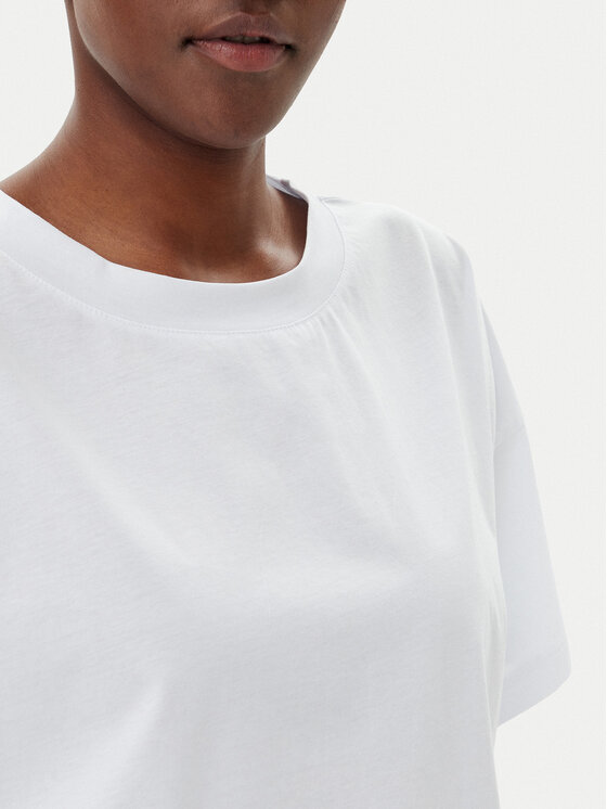 ViCOLO ViCOLO Majica UD0005 Bela Relaxed Fit