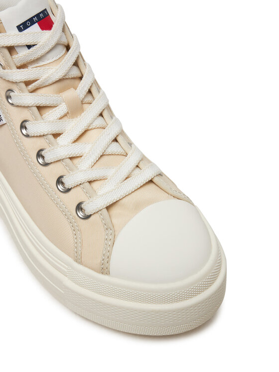 Tommy Jeans Teniși Tommy Jeans Foxing EN0EN02704 Bej
