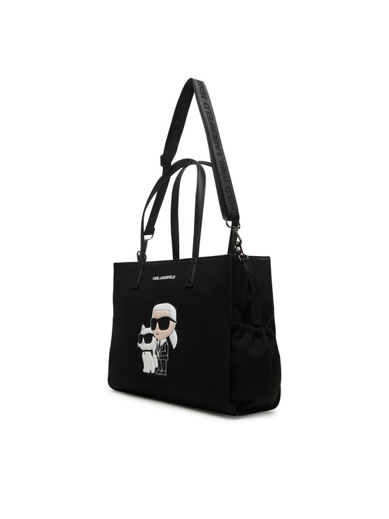 Karl Lagerfeld Kids Taška na kočík Karl Lagerfeld Kids Newborn D2 Z31195 Čierna