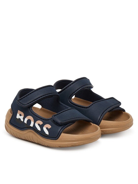 BOSS Sandale BOSS J52821 M Bleumarin