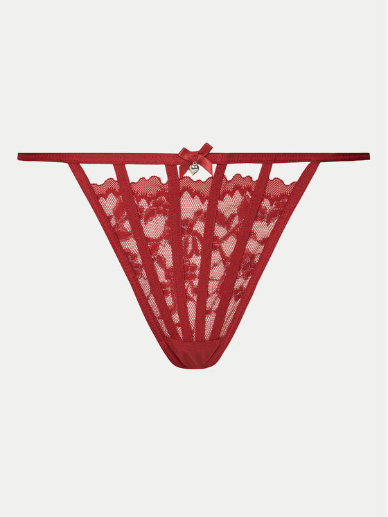 Hunkemöller Hunkemöller Stringų komplektas 300279 Raudona