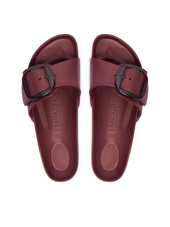 Birkenstock Ciabatte Birkenstock Madrid Big Buckle 1033116 Bordeaux