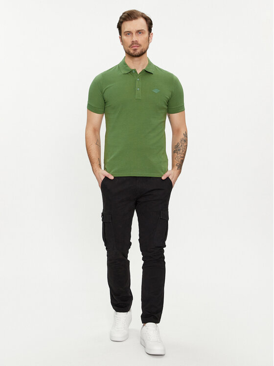 REPLAY Replay Поло M6548.000.23070 Зелений Regular Fit