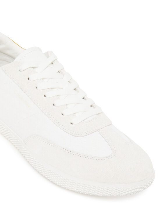 Calvin Klein Laisvalaikio batai Calvin Klein Low Top Lace Up Cv Mix HM0HM01724 Balta