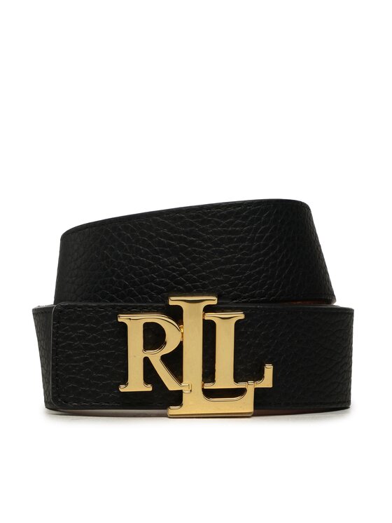 LAUREN RALPH LAUREN Дамски колан Lauren Ralph Lauren 412912040001 Черен