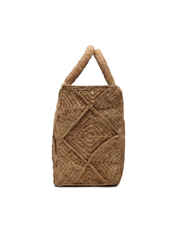 Manebi Τσάντα Manebi Sunset Bag Large V 2.2 AC Μπεζ