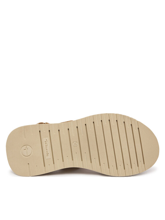 Tamaris Sandały Tamaris 1-28707-46 Kremowy