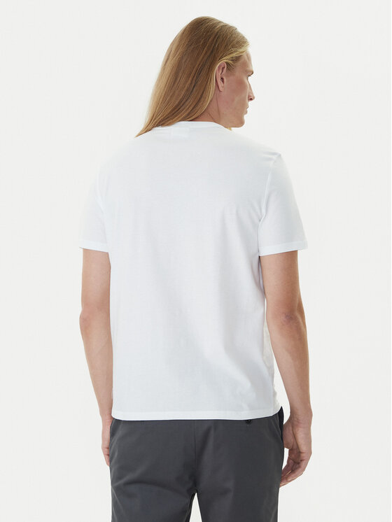 Calvin Klein Calvin Klein Camiseta Logo 30s LV04LD230G Blanco Relaxed Fit