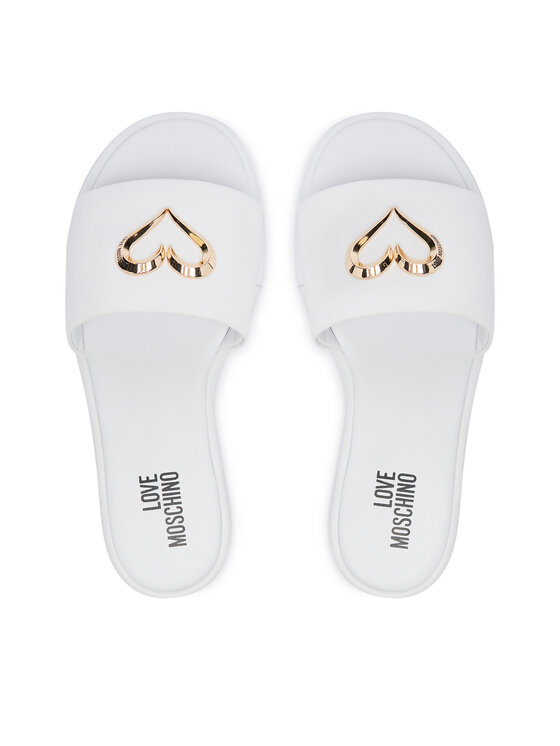 LOVE MOSCHINO Шльопанці LOVE MOSCHINO JA28252G0OIA0100 Білий