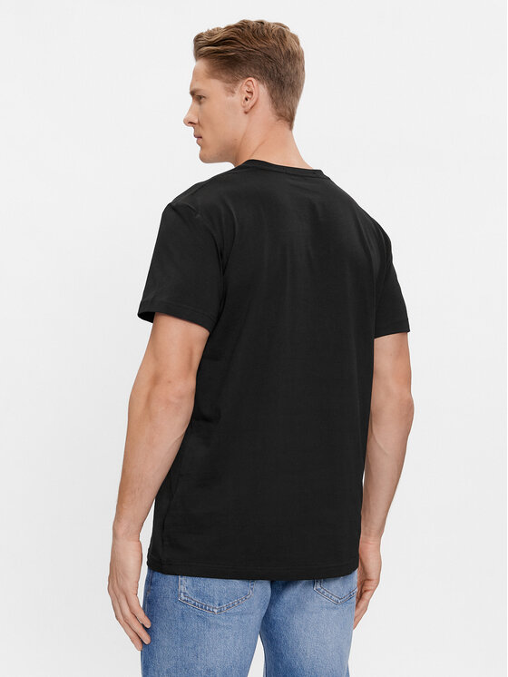 Calvin Klein Jeans Calvin Klein Jeans T-shirt J30J325268 Crna Regular Fit