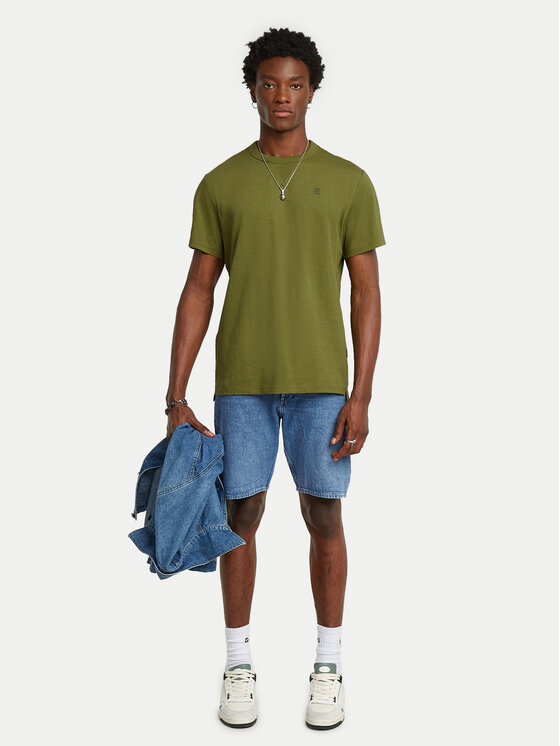 G-STAR G-Star Raw Kratke traperice Dakota D24411-D436 Plava Slim Fit