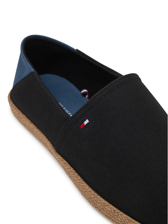 Tommy Hilfiger Espadrile Tommy Hilfiger Core FM0FM05792 Negru