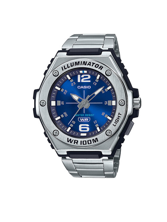 Casio Ρολόι Casio MWA-100HD-2AVEF Ασημί