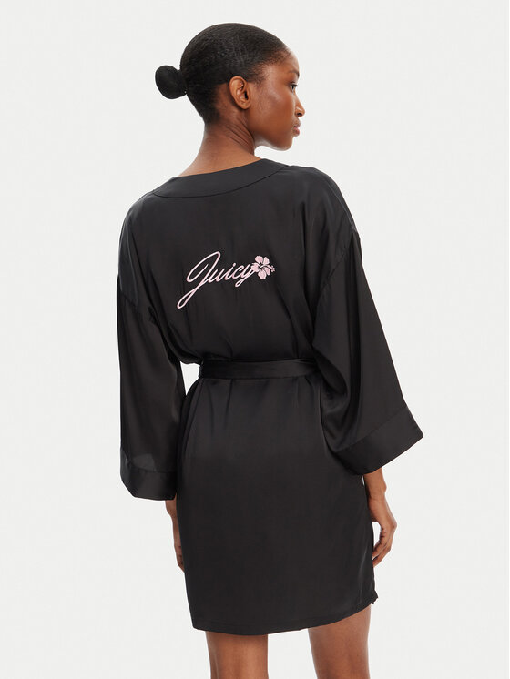 Juicy Couture Juicy Couture Халат JCLRB125513 Чорний