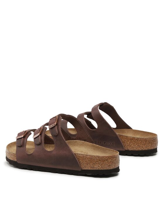 Birkenstock Nazouváky Birkenstock Florida 53901 Hnědá