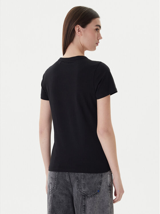 HUGO HUGO Футболка Classic 50510772 Чорний Slim Fit