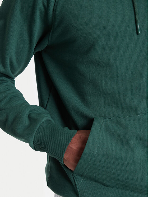 Kappa Kappa Majica dugih rukava Authentic 321W7GW Zelena Regular Fit