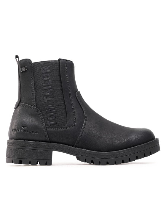 Tom Tailor Botki Tom Tailor 9091009 Czarny