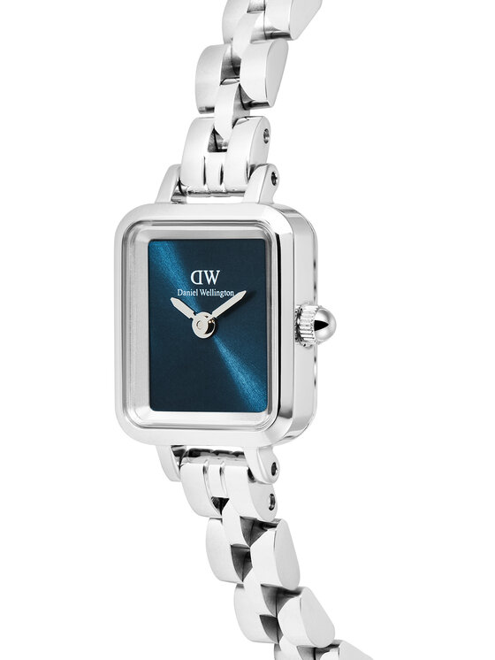 Daniel Wellington Pulkstenis Daniel Wellington Quadro Mini Reflection DW00100846 Sudraba