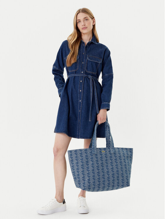 Lacoste Дамска чанта Lacoste NU4994PB Син
